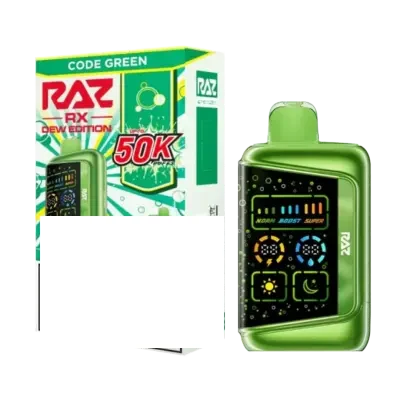 RAZ RX 50K Dew Code Green